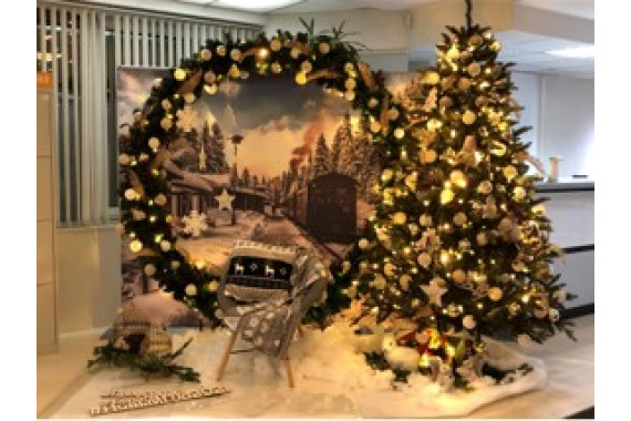 Новогодняя фотозона