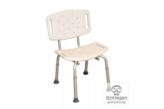 Стульчик KJT501 со спинкой для ванной комнаты