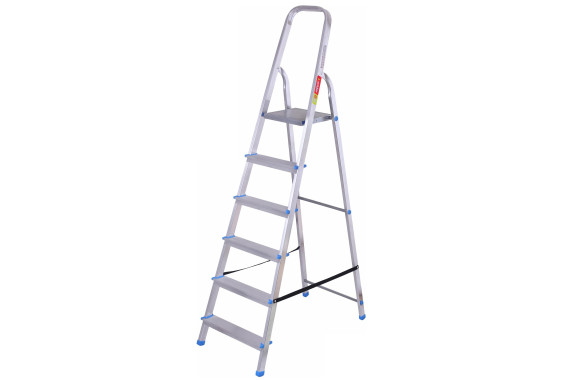 Лестница-стремянка алюминиевая шесть ступеней 