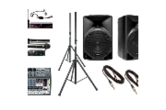 Комплект свадебный S (звук, свет, дым)