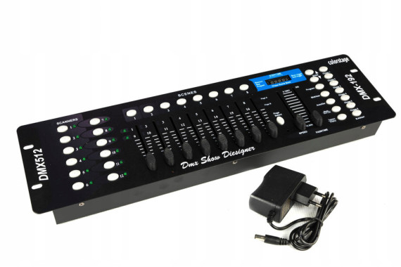 Аренда светового пульта p-Light dmx 192 (расчёска)