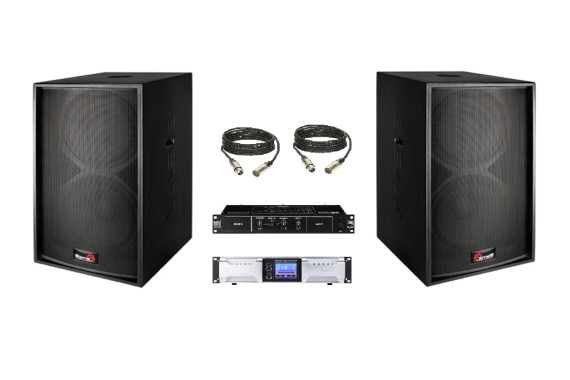 Сабвуфер 1200 Ватт (комплект) Аренда и Прокат