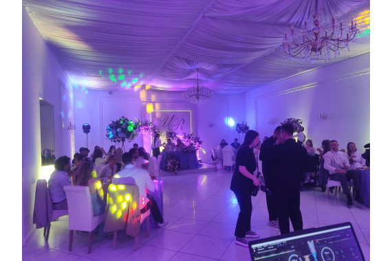 Аплайтинг - на свадьбу (аренда свет на свадьбу)