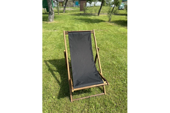 Аренда черного шезлонга в Минске