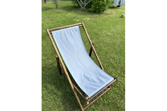 Серый шезлонг на прокат в Минске