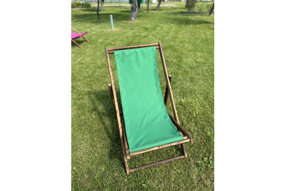 Аренда зеленого шезлонга в Минске