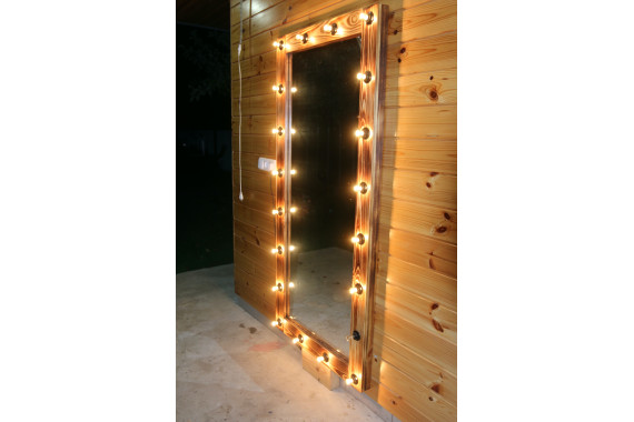 Аренда гримерного зеркала 170x80 в Минске