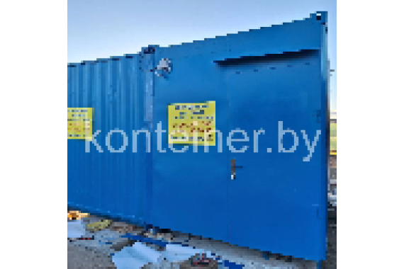 Двойная бытовка-штаб 6×4,9 м в аренду