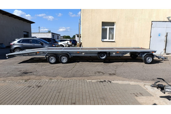 Аренда 3х осного лафета для перевозки автомобилей 