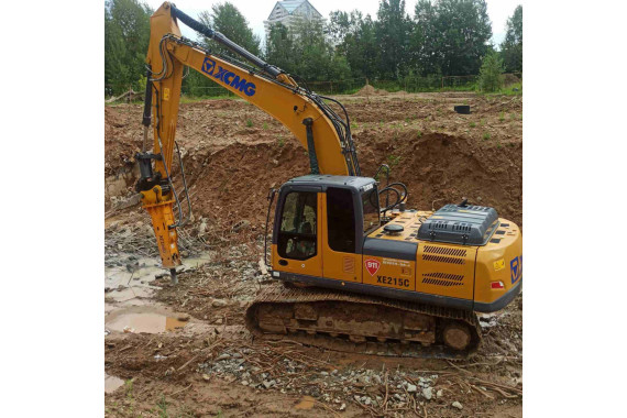 Аренда гусеничного экскаватора JCB гидроножницы