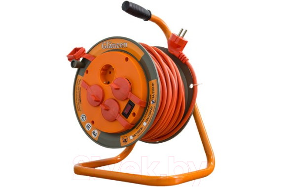 Удлинитель на катушке Glanzen EB-50-006