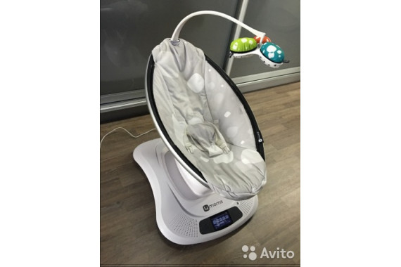 Электрокачели 4 moms mamaroo + вкладка