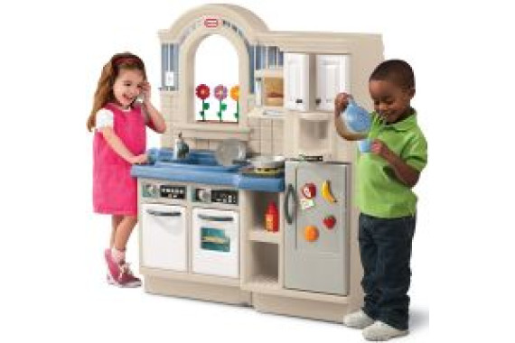 Кухня двусторонняя с грилем Little Tikes