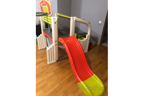 Игровой комплекс Smoby с баскет-ым кольцом.футболо