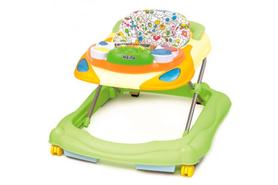 Ходунки музыкальные WEINA "Оркестр" Green