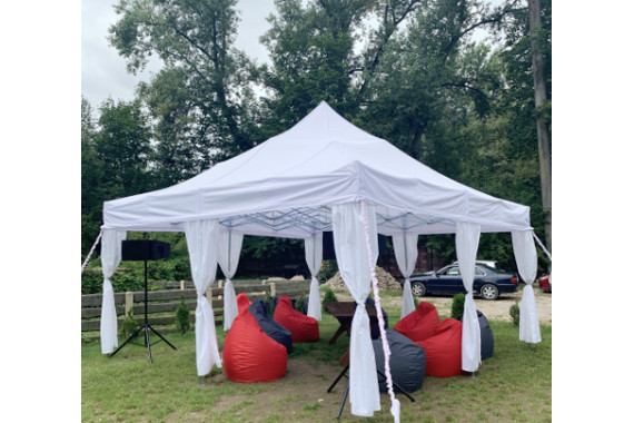 Шатер 5x5 м. (25 м.кв) Белый