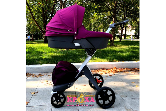 Коляска люлька STOKKE XPLORY PURPLE V3