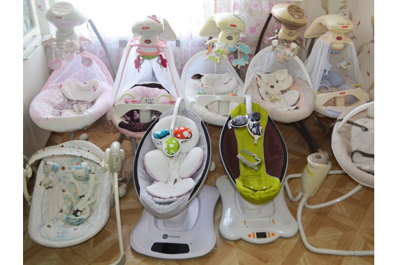 Электронные качели Бабочка fisher price 