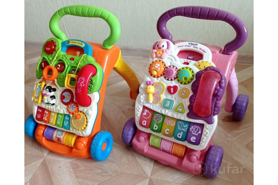 15р 8едель Ходилка ходунки Ферма vtech