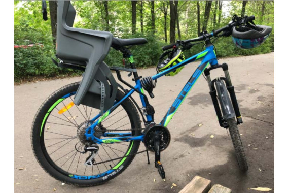 Велокресло заднее на колесо 29" Polisport koolah