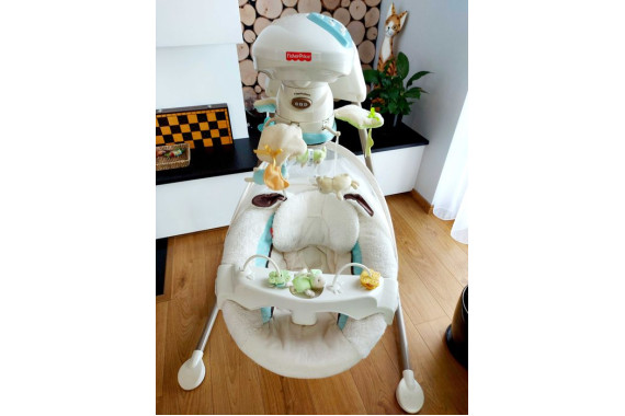 Электронные качели Ягнёнок fisher price