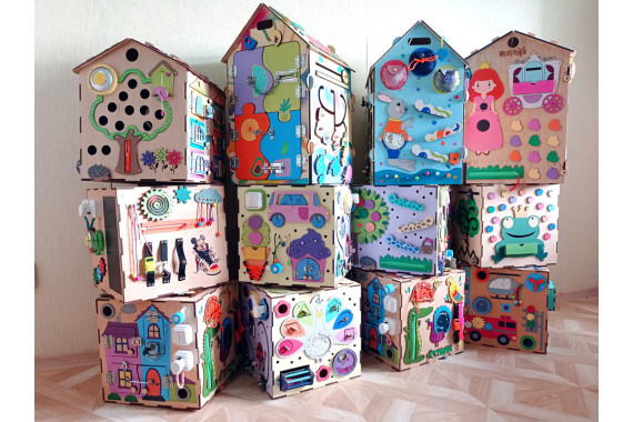 Бизиборд бизидом бизикуб Фантазия bizitoys прокат