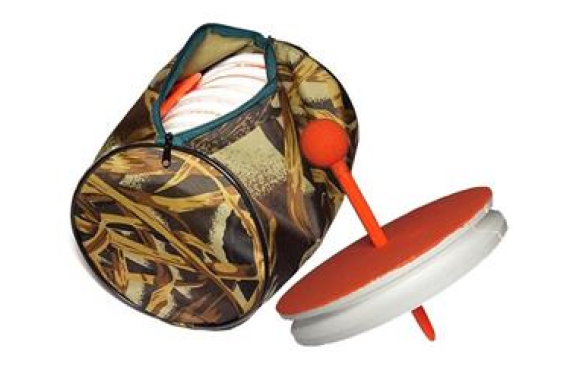 Кружки рыболовные стационарные (10 шт.) + сумка