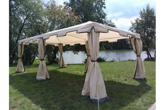 Шатер беседка 6×3 с глухими стенками (18 кв.м)