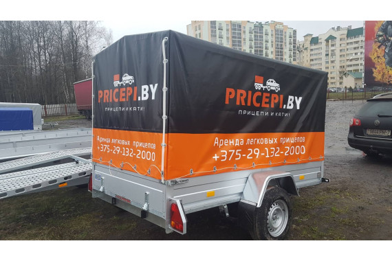 Аренда одноосного прицепа 2,7 м под категорию "B"