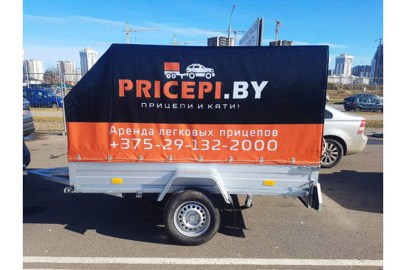 Аренда прицепа 2,5 м для легкового автомобиля