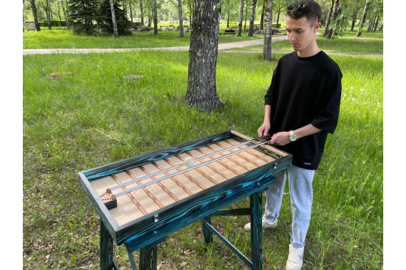 Аренда деревянной игры "Рельсы"