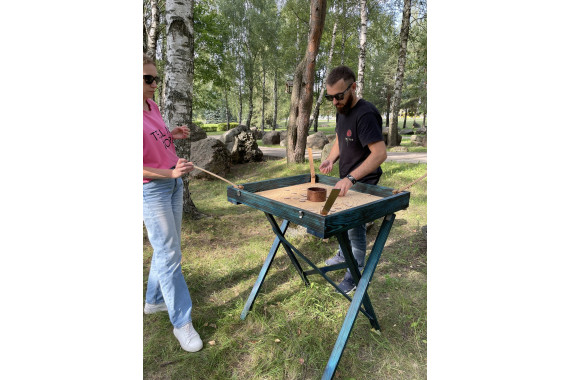 Деревянная игра "Колодец"