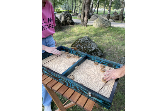 Деревянная игра "Эластик" (2 игрока)