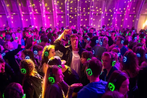 Наушники для тихой вечеринки, кинотеатра, лекции..