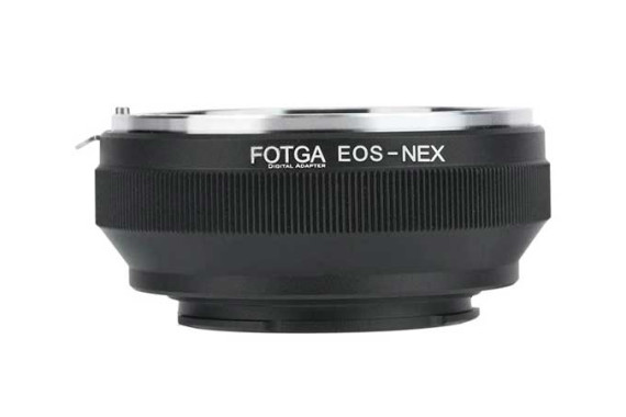 Адаптер Sony NEX - Canon EF/EF-S FOTGA без чипа