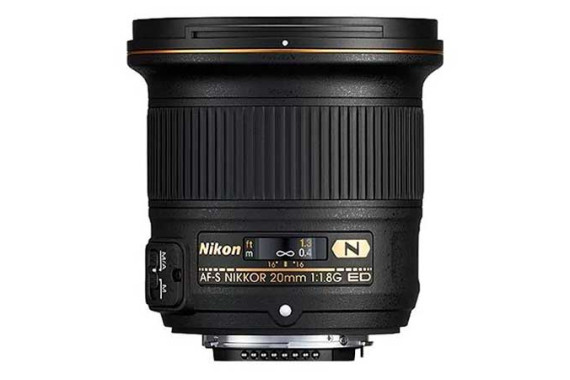 Объектив Nikkor AF-S 20mm f/1.8 G ED
