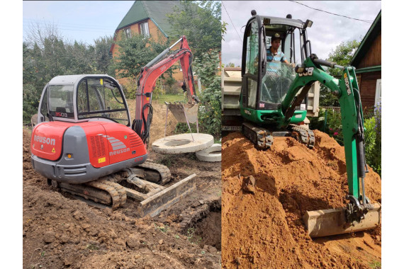 Аренда мини-экскаватора