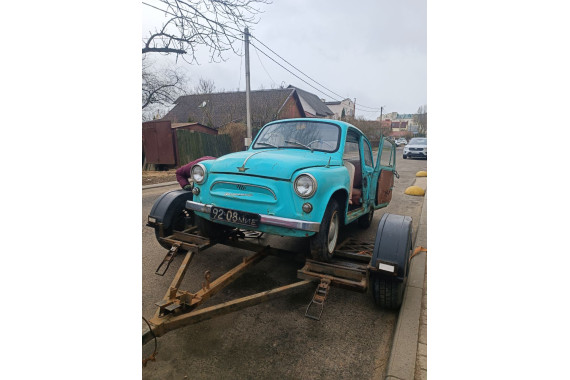 Прокат Подкатного прицепа (лебёдка, трапы, ремни)