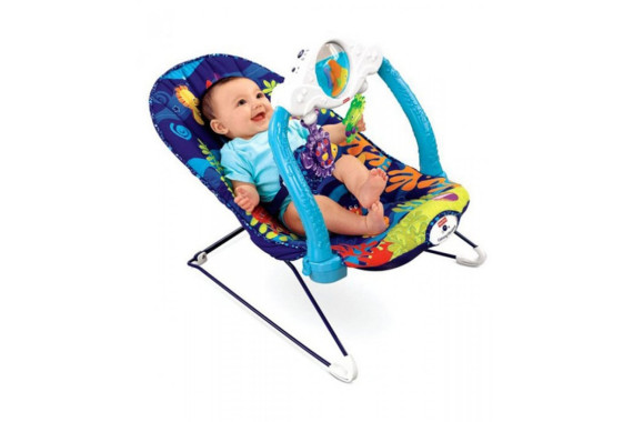 Детский музыкальный вибро-шезлонг Fisher-Price