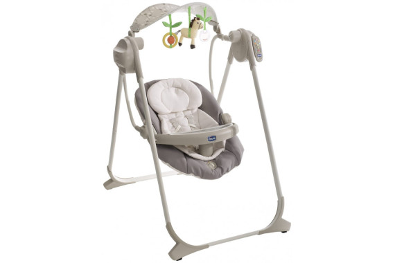 Детский шезлонг-качели Chicco