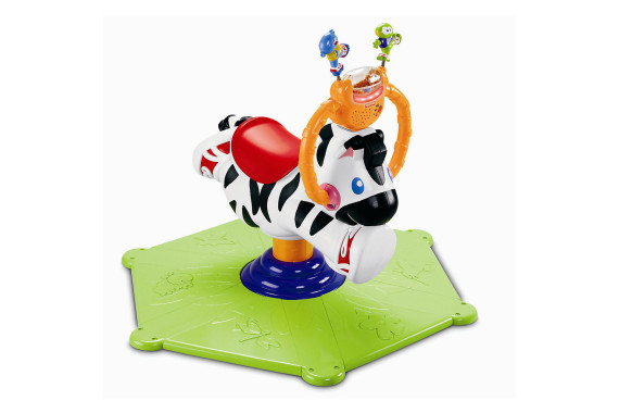 Детский балансир-прыгунки Веселая зебра