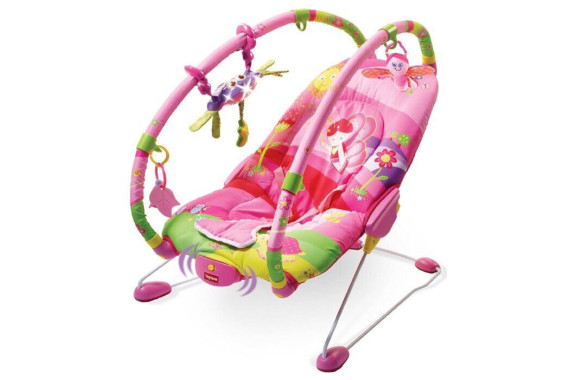 Детский шезлонг для новорожденных Tiny Love
