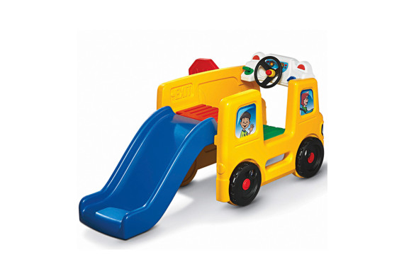 Детский автобус горка