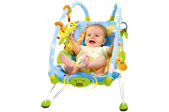 Детский шезлонг Жители саванны Tiny Love