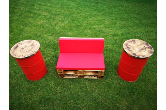 Паллетный диван