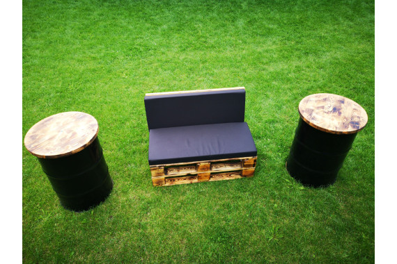 Паллетный диван