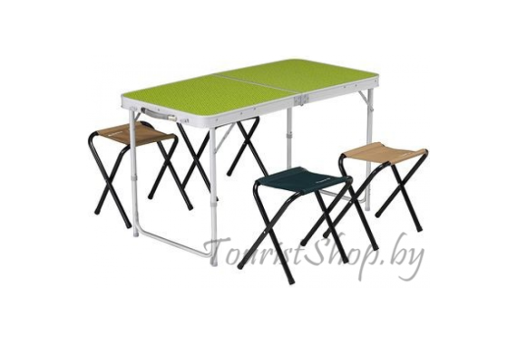 Стол-чемодан Quechua + 4 табурета