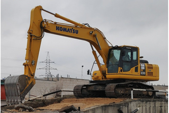 Аренда Экскаватора Komatsu PC220