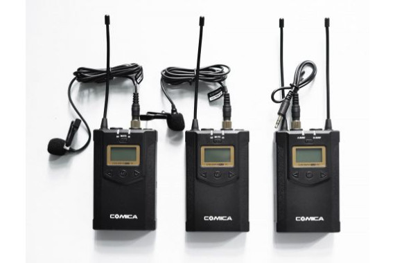 Беспроводные микрофоны Comica Audio CVM WM100 PLU