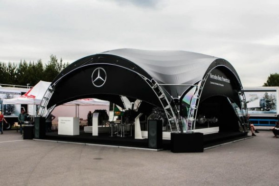 Арочный шатер ArcoTenso Dune 100 Black